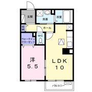 シャトーヒルズ 南館の間取り画像