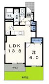 ニューサンリット Ⅱの間取り画像