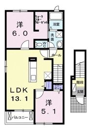 ティアレの間取り画像
