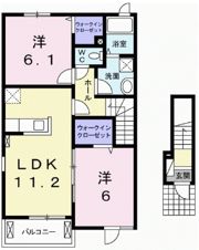 シュシュグランツ Aの間取り画像