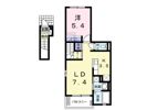 フォレスタⅡ Bの間取り画像