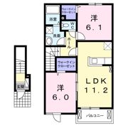 ラ ルーチェAの間取り画像