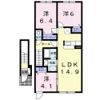 コリーヌⅠの間取り画像