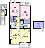 エルヴィータ コルソの間取り画像