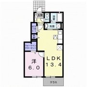 エレンシアM Ⅱの間取り画像