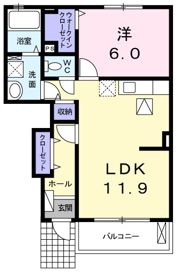 アルモニー Uの間取り画像