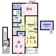 グラシオッソⅡの間取り画像