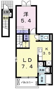 ティア マリアの間取り画像
