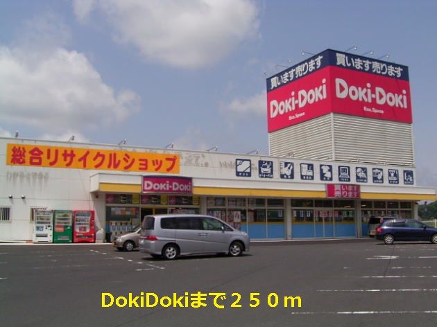 近くのDokiDokiまで250m（徒歩4分）
