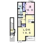 リバーサイド無限∞ Ⅴの間取り画像