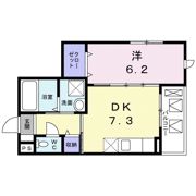 フェリスティ竹沢の間取り画像