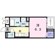フェリスティ竹沢の間取り画像
