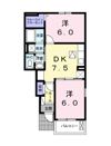 メゾン洪庵 Aの間取り画像