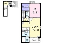 リトルグローブⅢの間取り画像
