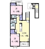 レニティフ Ⅱの間取り画像