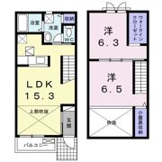 フレンズS・T青江の間取り画像