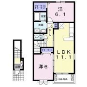 アヴニール・ヒルズⅡの間取り画像