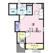 メゾン・クラールBの間取り画像