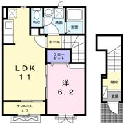 メゾン・クラールBの間取り画像