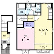 メゾン・クラールBの間取り画像