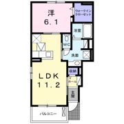 ベルヴェデーレ Aの間取り画像