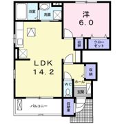 キャトルフィーユの間取り画像