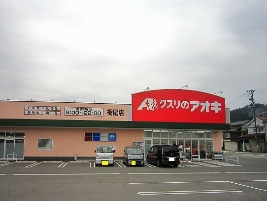 近くのクスリのアオキまで330m（徒歩5分）