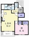 ピアチェーヴォレⅡの間取り画像