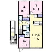 フランの間取り画像