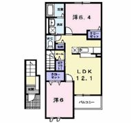 リリーの間取り画像
