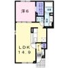 Crea－J．cの間取り画像