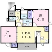 Jハイツの間取り画像