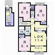 Iネット3の間取り画像