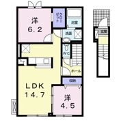 ロイヤル七重浜の間取り画像