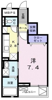 グローリアクエントの間取り画像