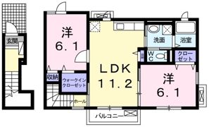 ファミグリアⅡの間取り画像