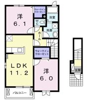 カーサ ステッラⅢの間取り画像