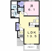 ボヌール Dの間取り画像