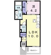 サニーシャトウ Sの間取り画像