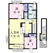 シェーネの間取り画像