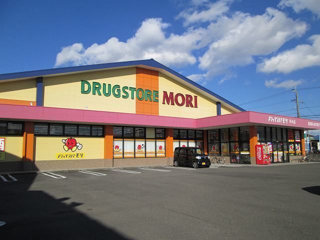 近くのドラッグストアモリ都城早水店まで190m（徒歩3分）
