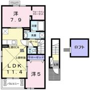 カルムメゾンの間取り画像