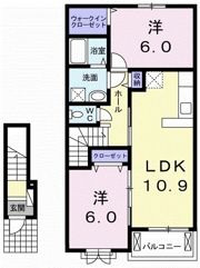 ラ・クラルテの間取り画像