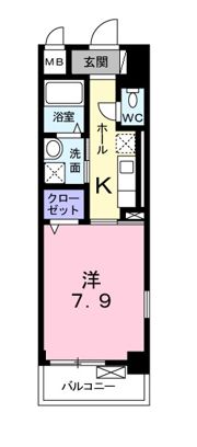 プラサーダ朝霧の間取り画像