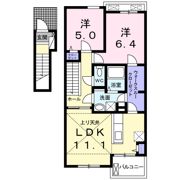 エレガンシアHの間取り画像