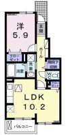 サリーレ・K Ⅱの間取り画像