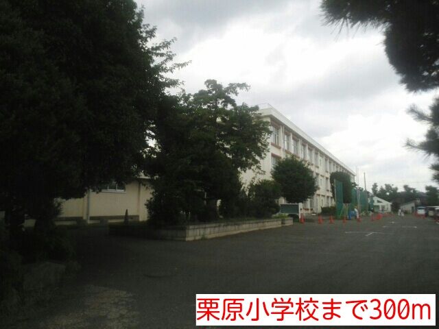 近くの栗原小学校まで300m(徒歩4分)