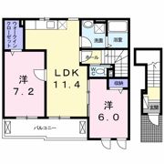 レヴェランスBの間取り画像