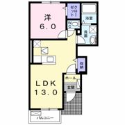 サム コート Ⅰの間取り画像