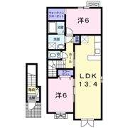 コンフォールAの間取り画像